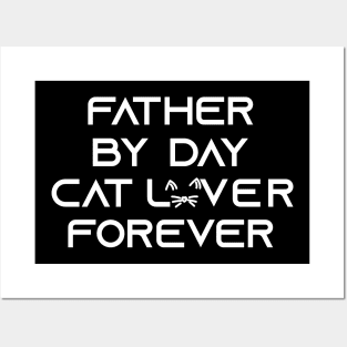 father cat lover Posters and Art
